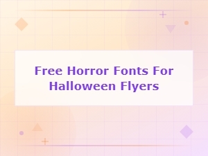 Free Horror Fonts for Halloween Flyers Download